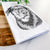 Lobo the Shepherd Mix Tea Towel