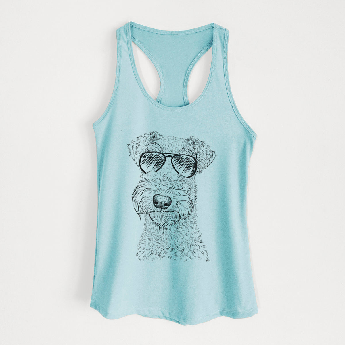 Roc Haven Maggie May the Airedale Terrier - Women's Racerback Tanktop
