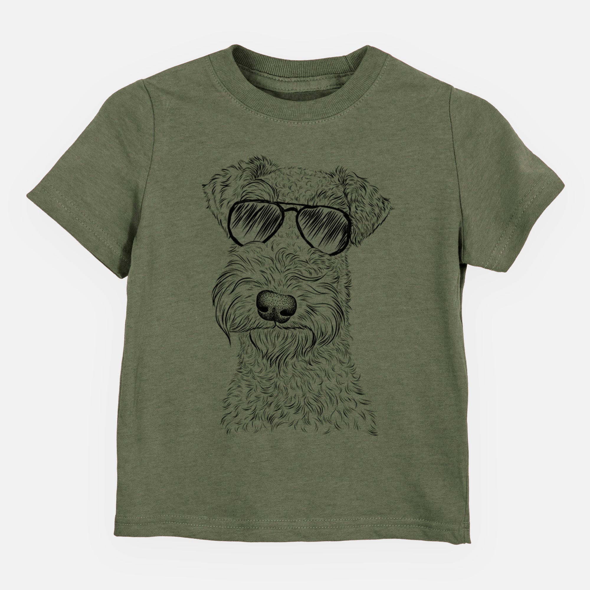 Aviator Roc Haven Maggie May the Airedale Terrier - Kids/Youth/Toddler Shirt