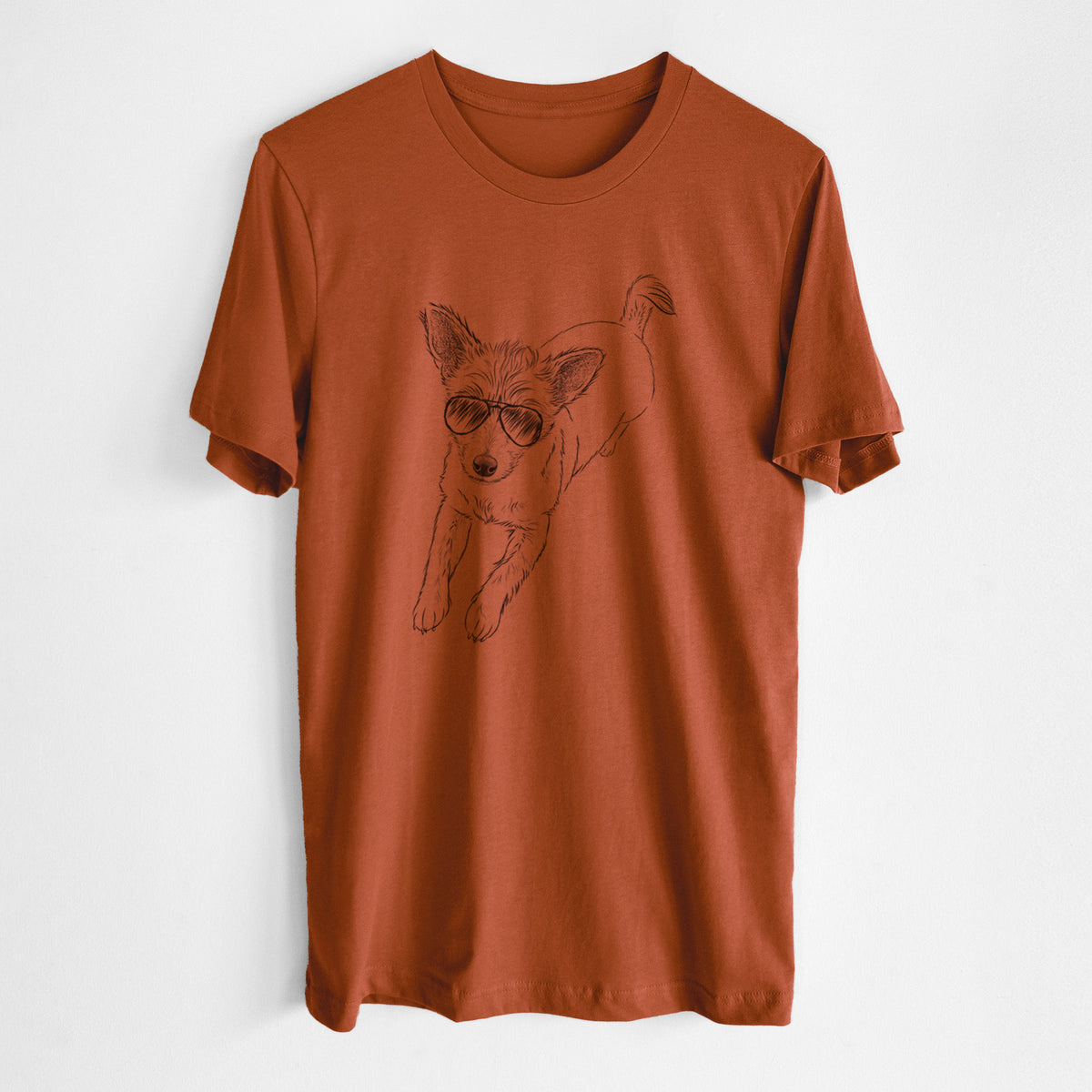 Aviator Maisie the Terrier Mix - Unisex Crewneck