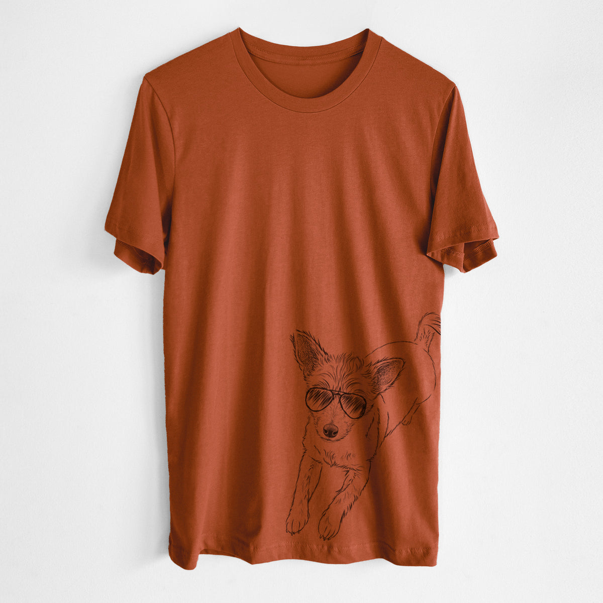 Aviator Maisie the Terrier Mix - Unisex Crewneck