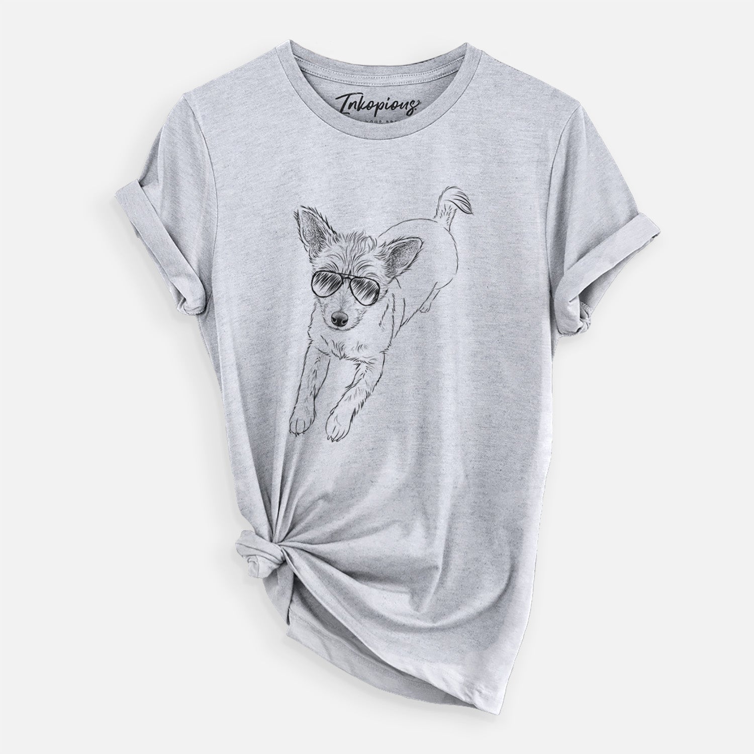Aviator Maisie the Terrier Mix - Unisex Crewneck