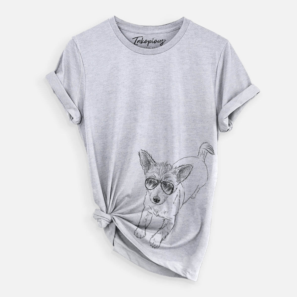 Aviator Maisie the Terrier Mix - Unisex Crewneck