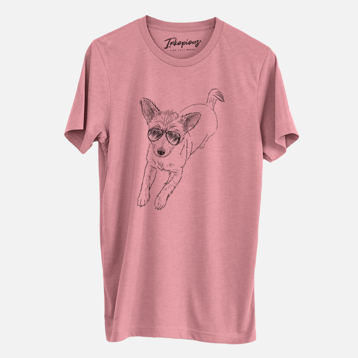 Aviator Maisie the Terrier Mix - Unisex Crewneck