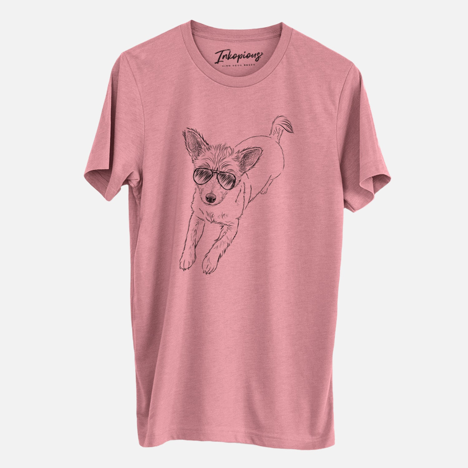 Aviator Maisie the Terrier Mix - Unisex Crewneck