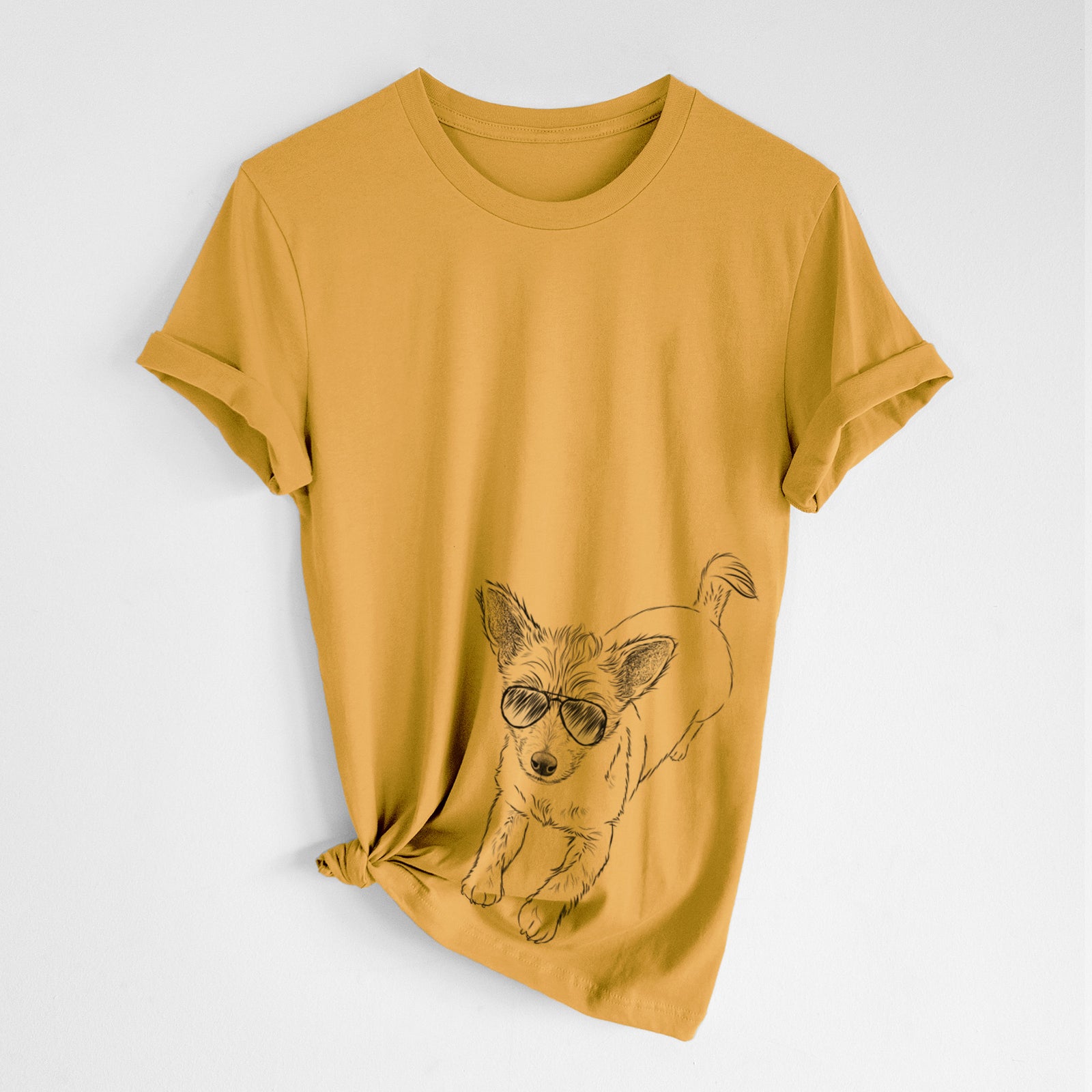 Aviator Maisie the Terrier Mix - Unisex Crewneck