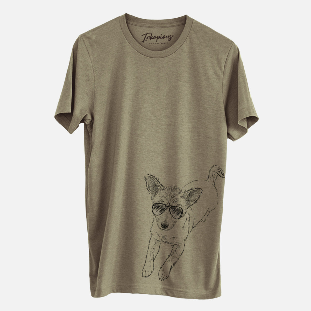 Aviator Maisie the Terrier Mix - Unisex Crewneck