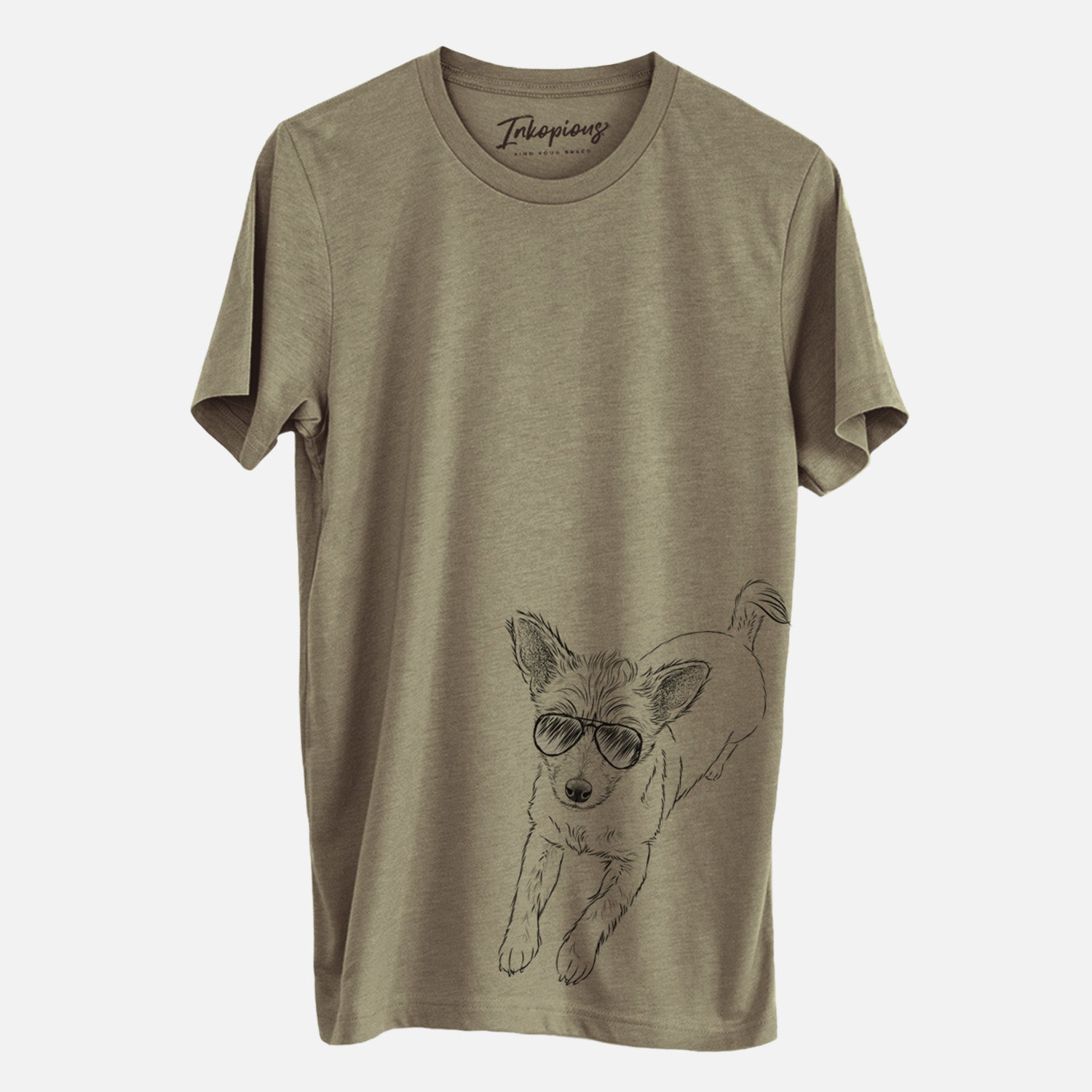Aviator Maisie the Terrier Mix - Unisex Crewneck