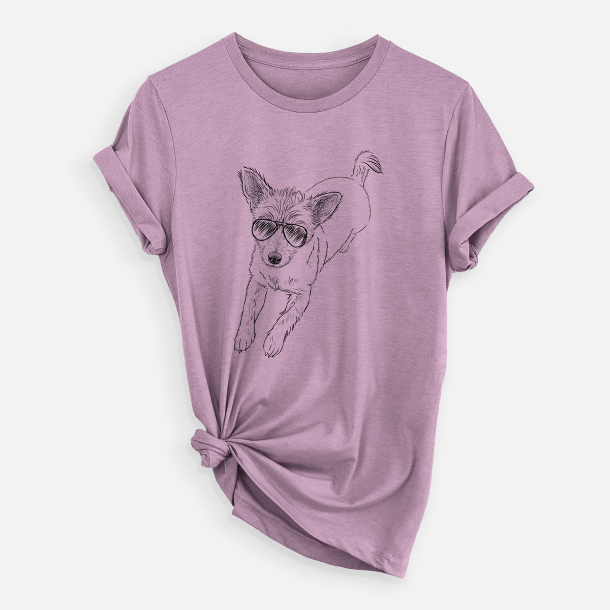 Aviator Maisie the Terrier Mix - Unisex Crewneck