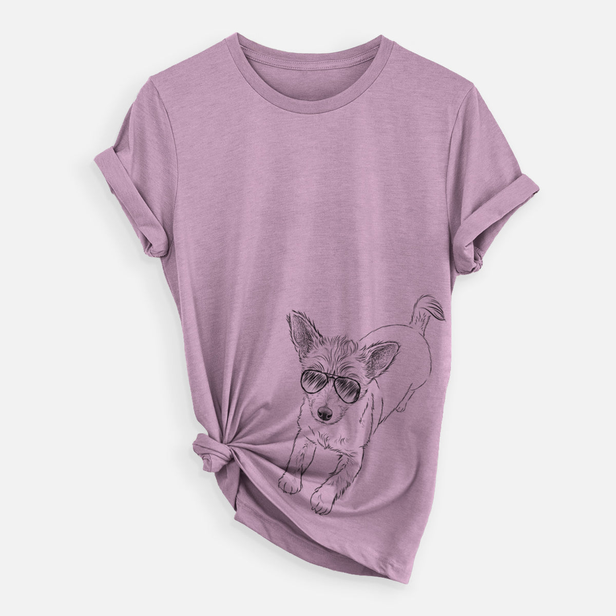 Aviator Maisie the Terrier Mix - Unisex Crewneck
