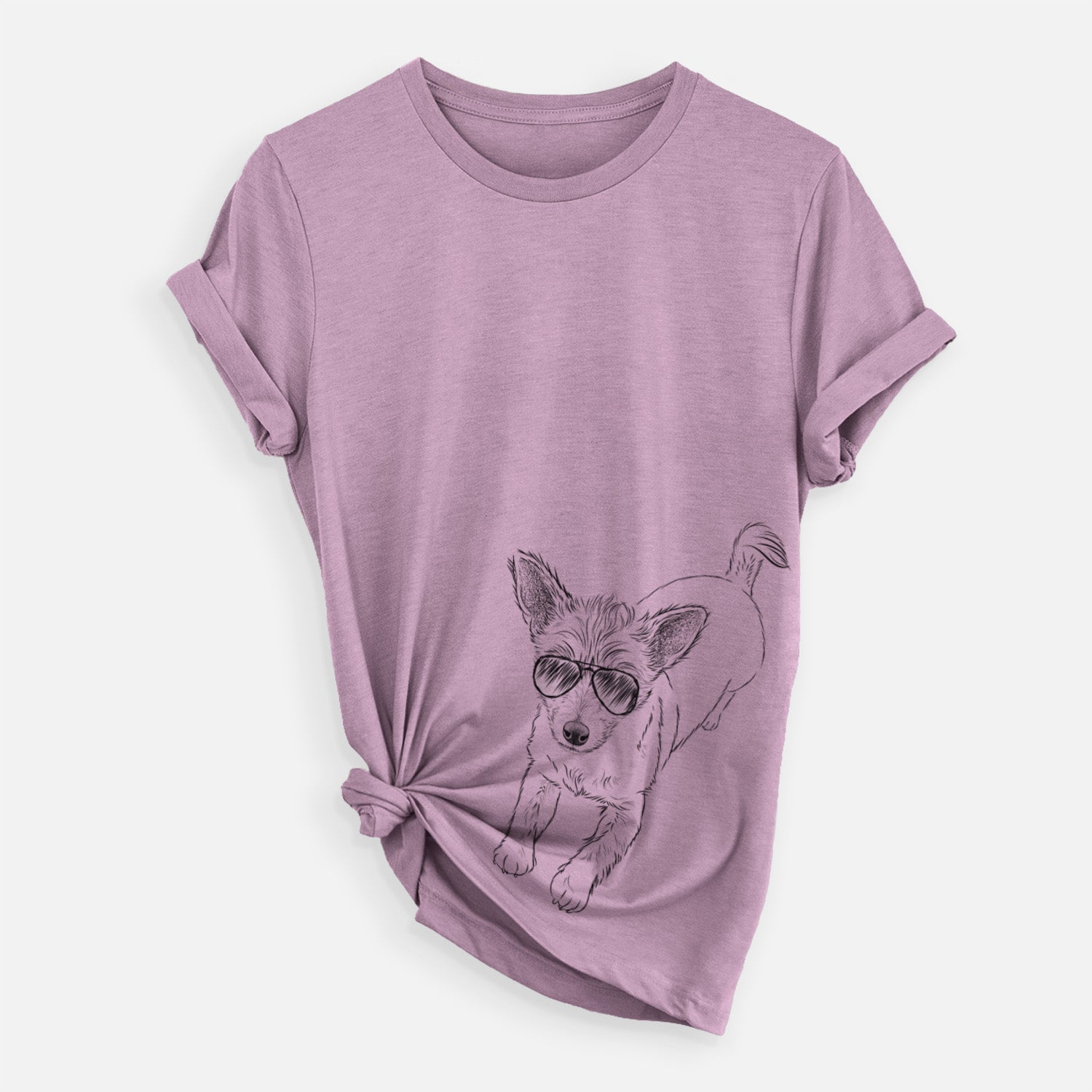Aviator Maisie the Terrier Mix - Unisex Crewneck