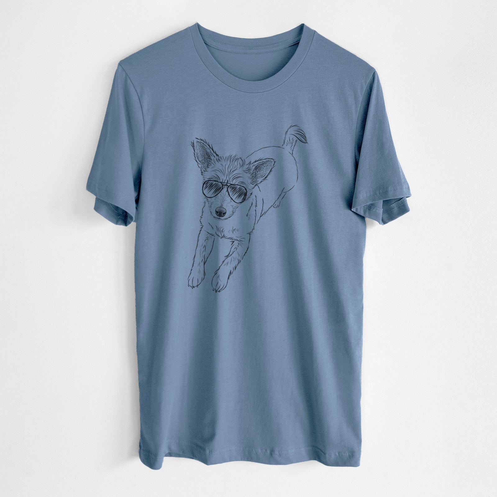 Aviator Maisie the Terrier Mix - Unisex Crewneck