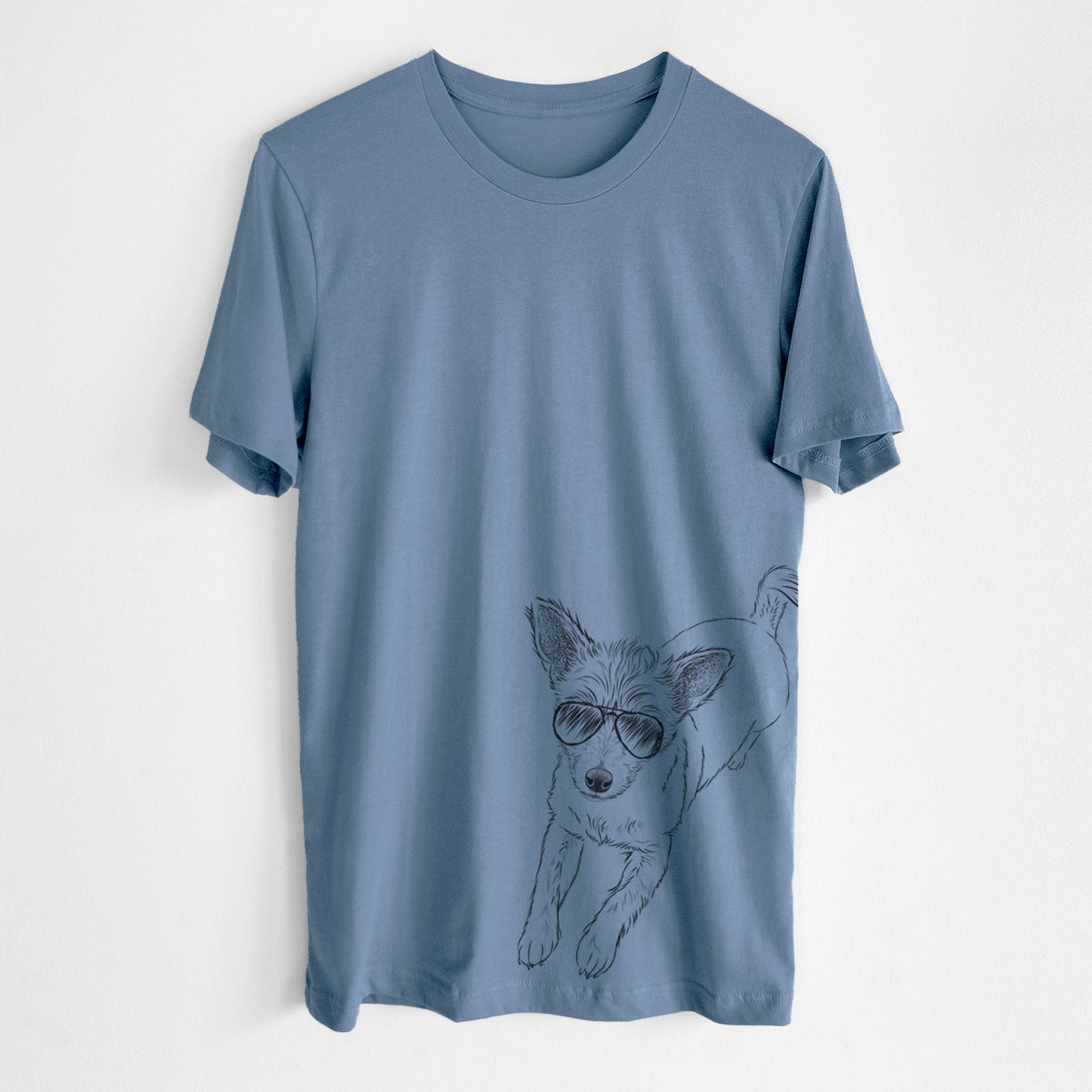 Aviator Maisie the Terrier Mix - Unisex Crewneck