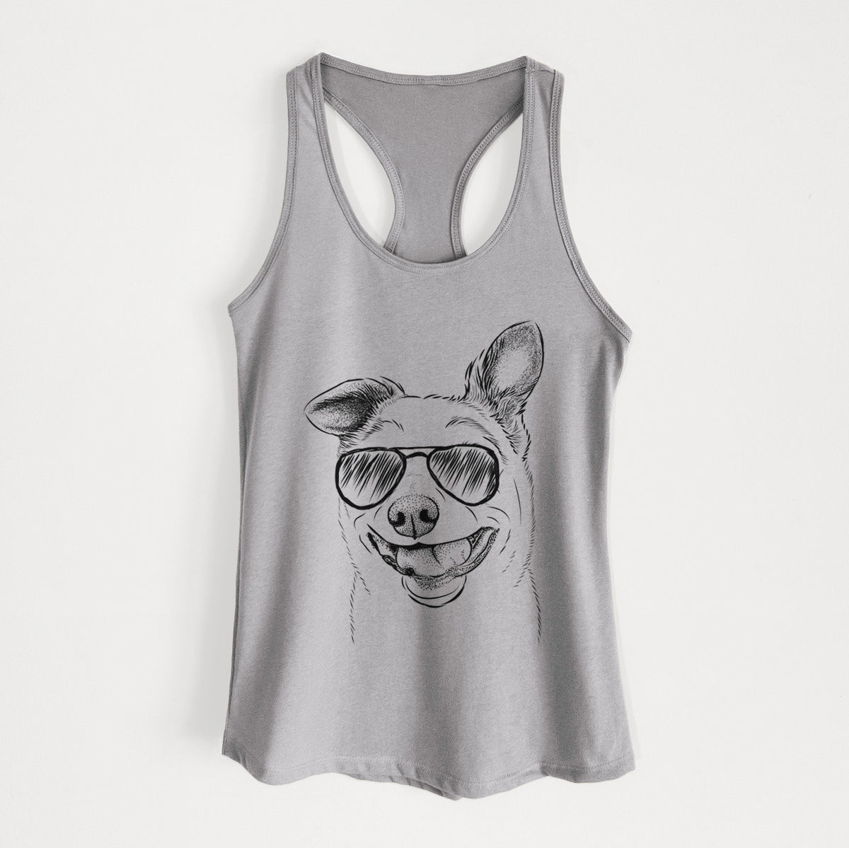 Mortimer the Mixed Breed - Women&#39;s Racerback Tanktop