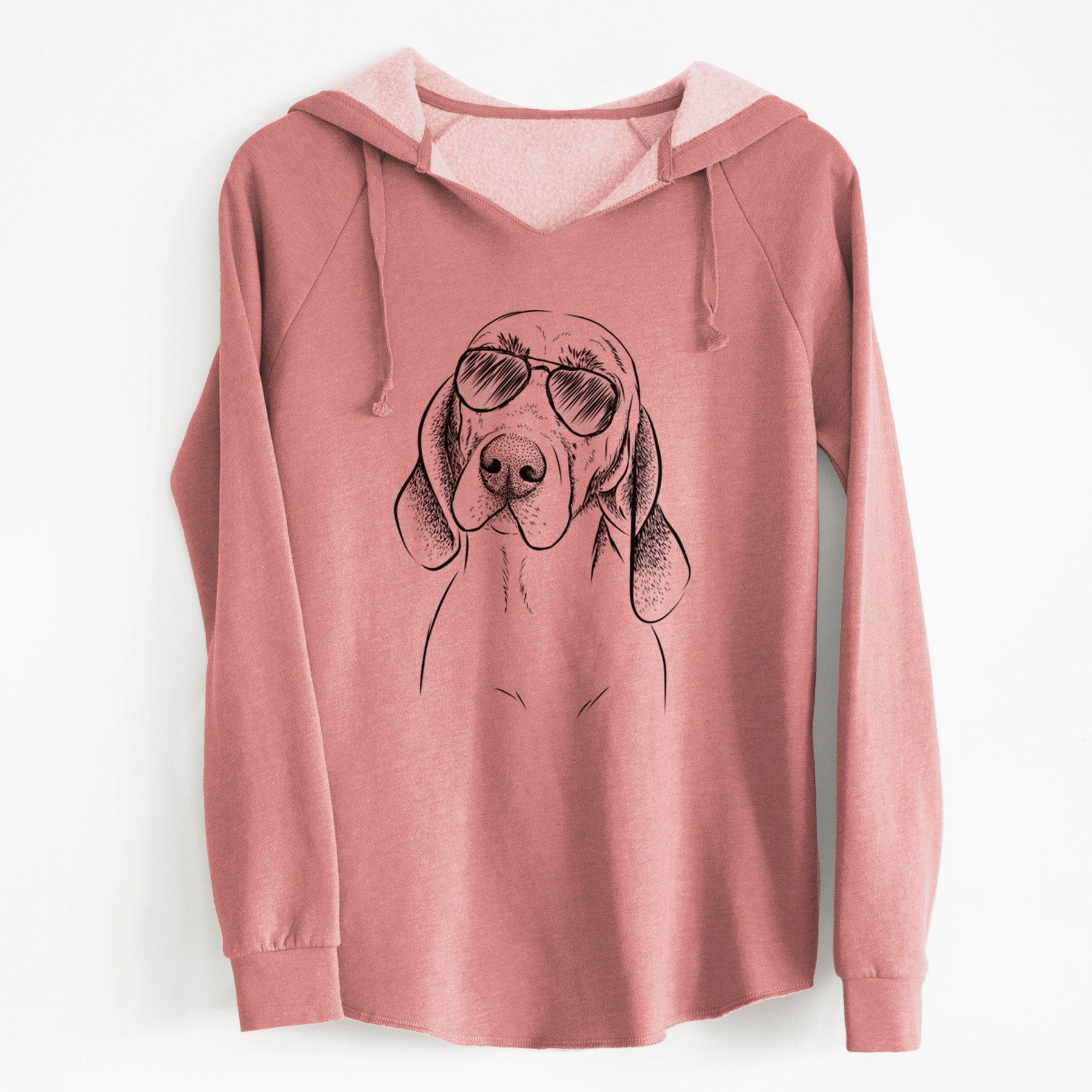 Aviator Norman the Plott Hound - Cali Wave Hooded Sweatshirt