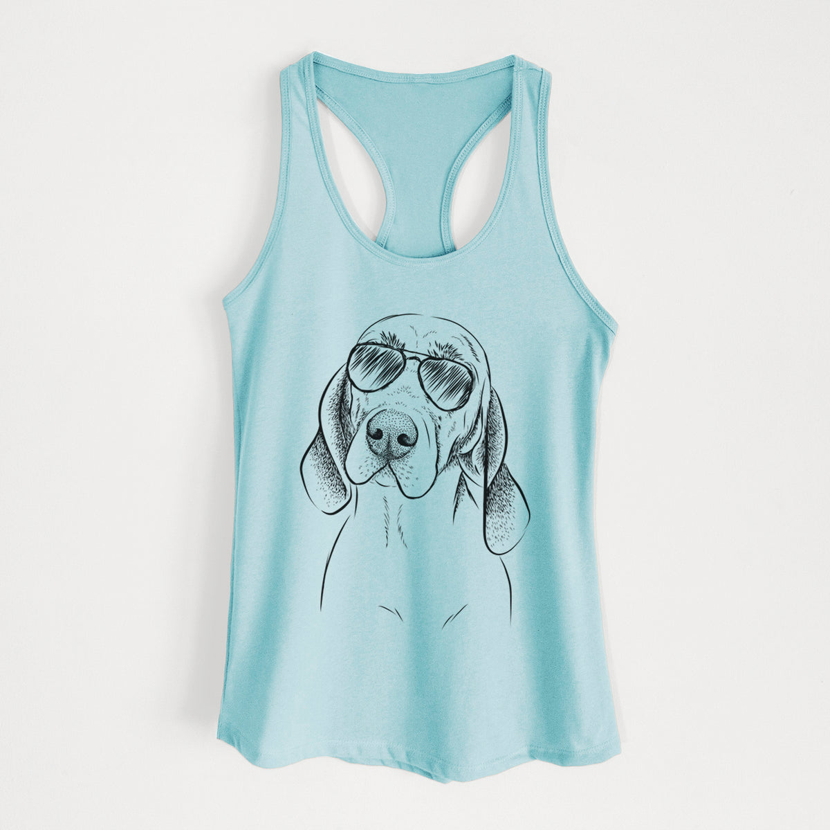 Norman the Plott Hound - Women's Racerback Tanktop