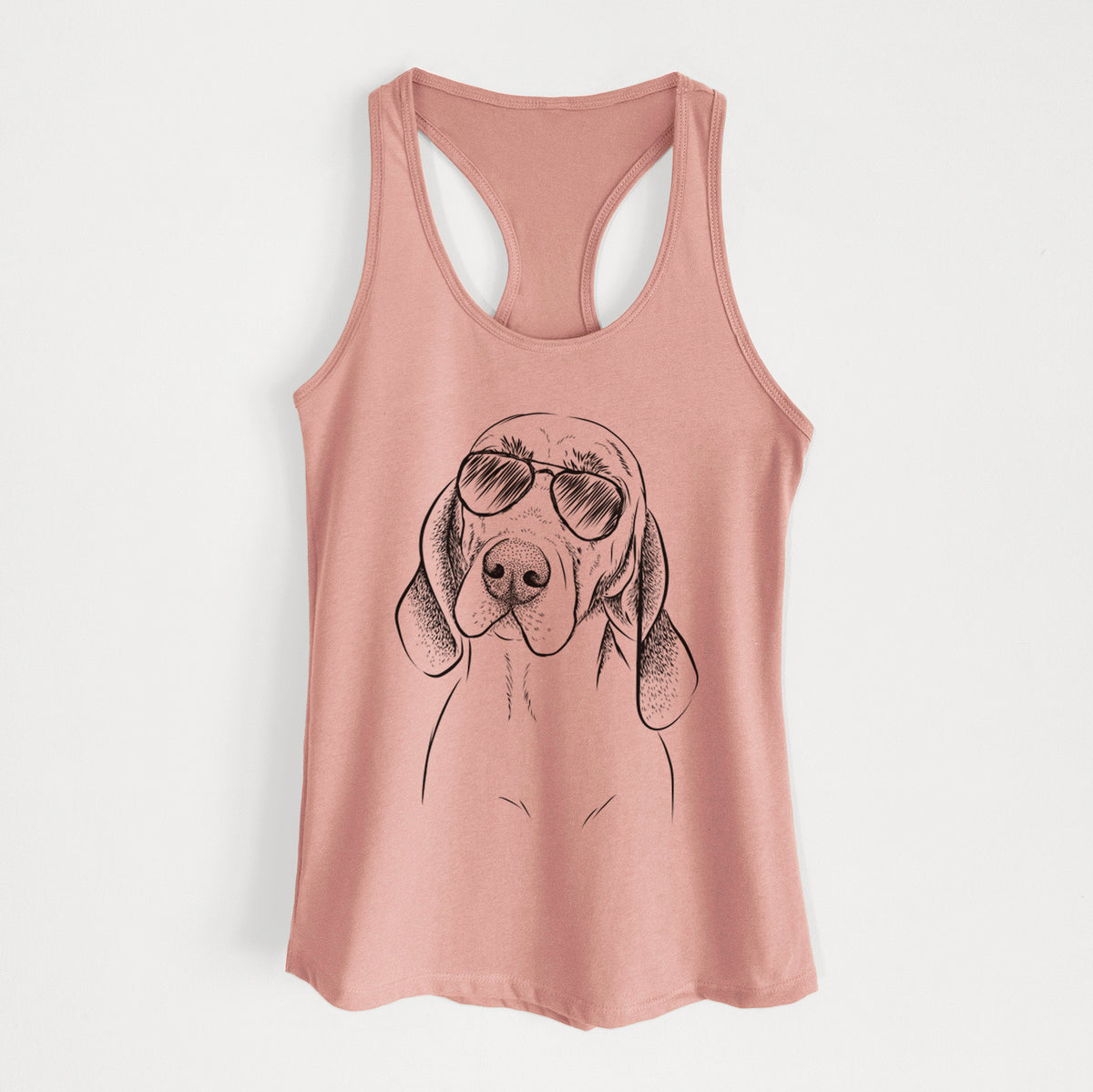 Norman the Plott Hound - Women's Racerback Tanktop