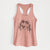 Norman the Plott Hound - Women's Racerback Tanktop