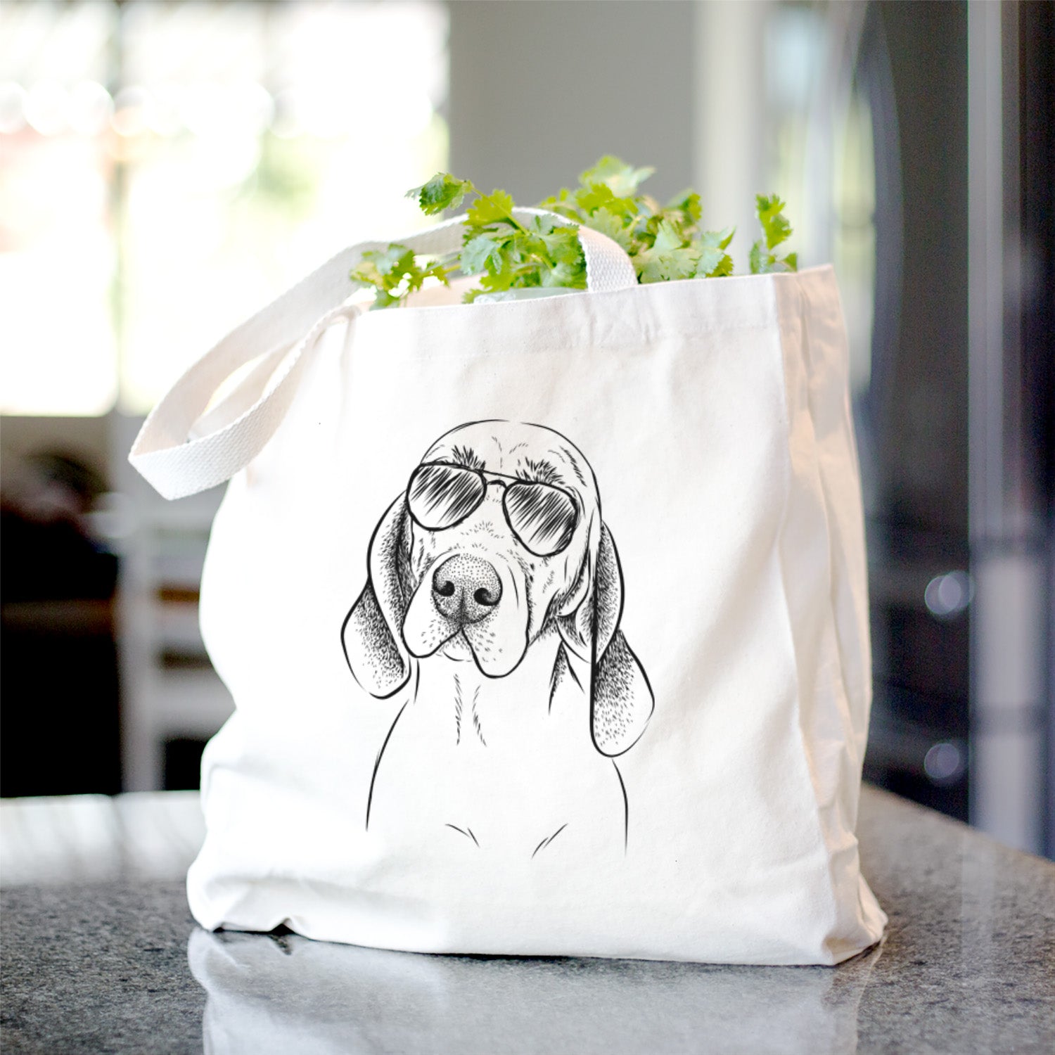 Norman the Plott Hound - Tote Bag