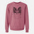 Aviator Patrick the Papillon - Unisex Pigment Dyed Crew Sweatshirt