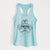 Pebbles the Shorkie - Women's Racerback Tanktop