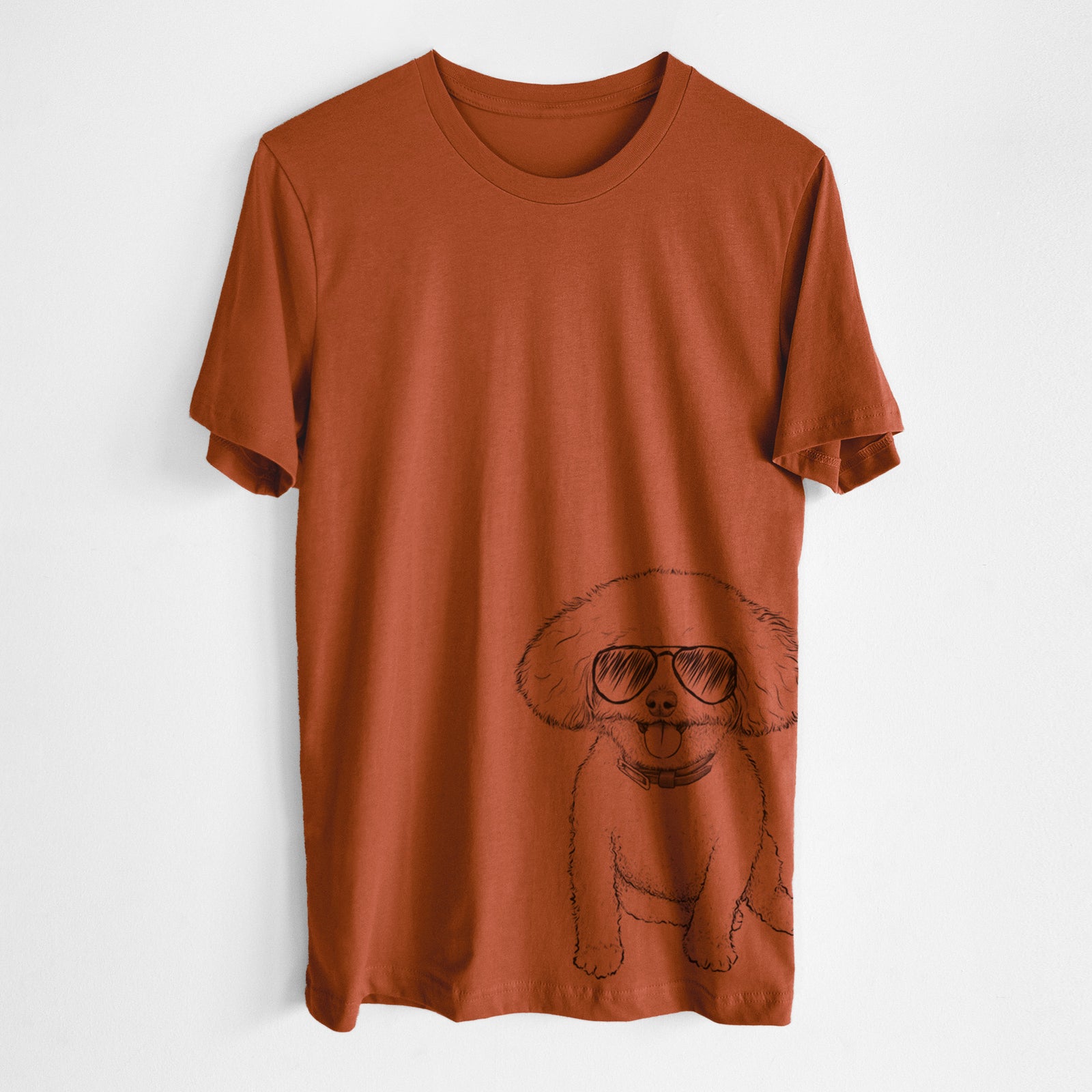 Aviator Peyton the Bichon Frise - Unisex Crewneck