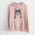 Aviator Pinky the Tuxedo Cat - Unisex Pigment Dyed Hoodie