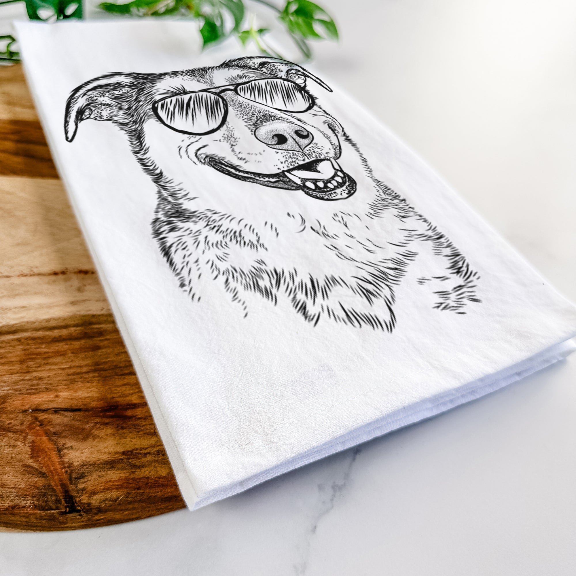 Pippin the Shepherd Mix Tea Towel