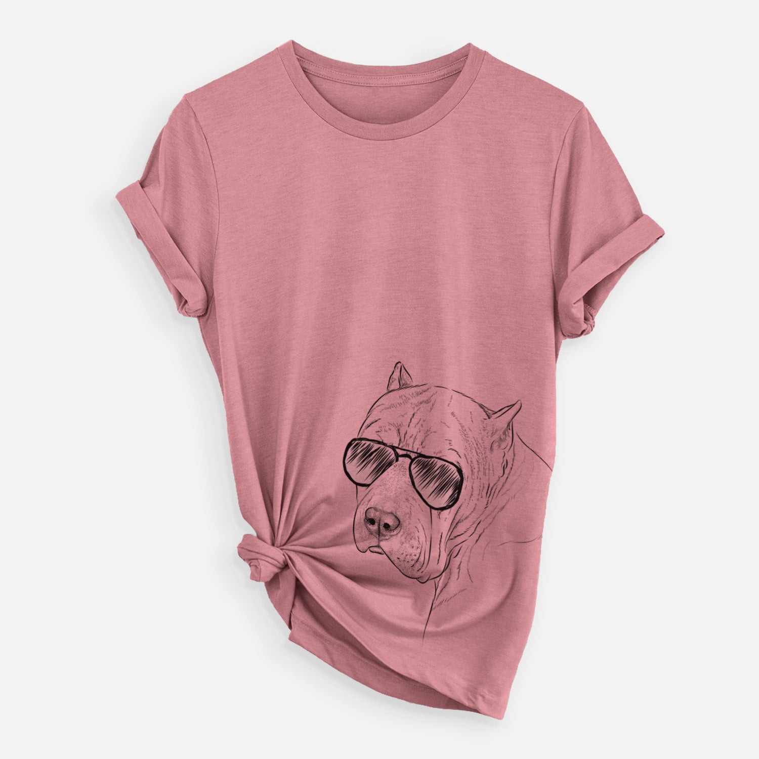 Aviator Precious the Staffordshire Terrier - Unisex Crewneck