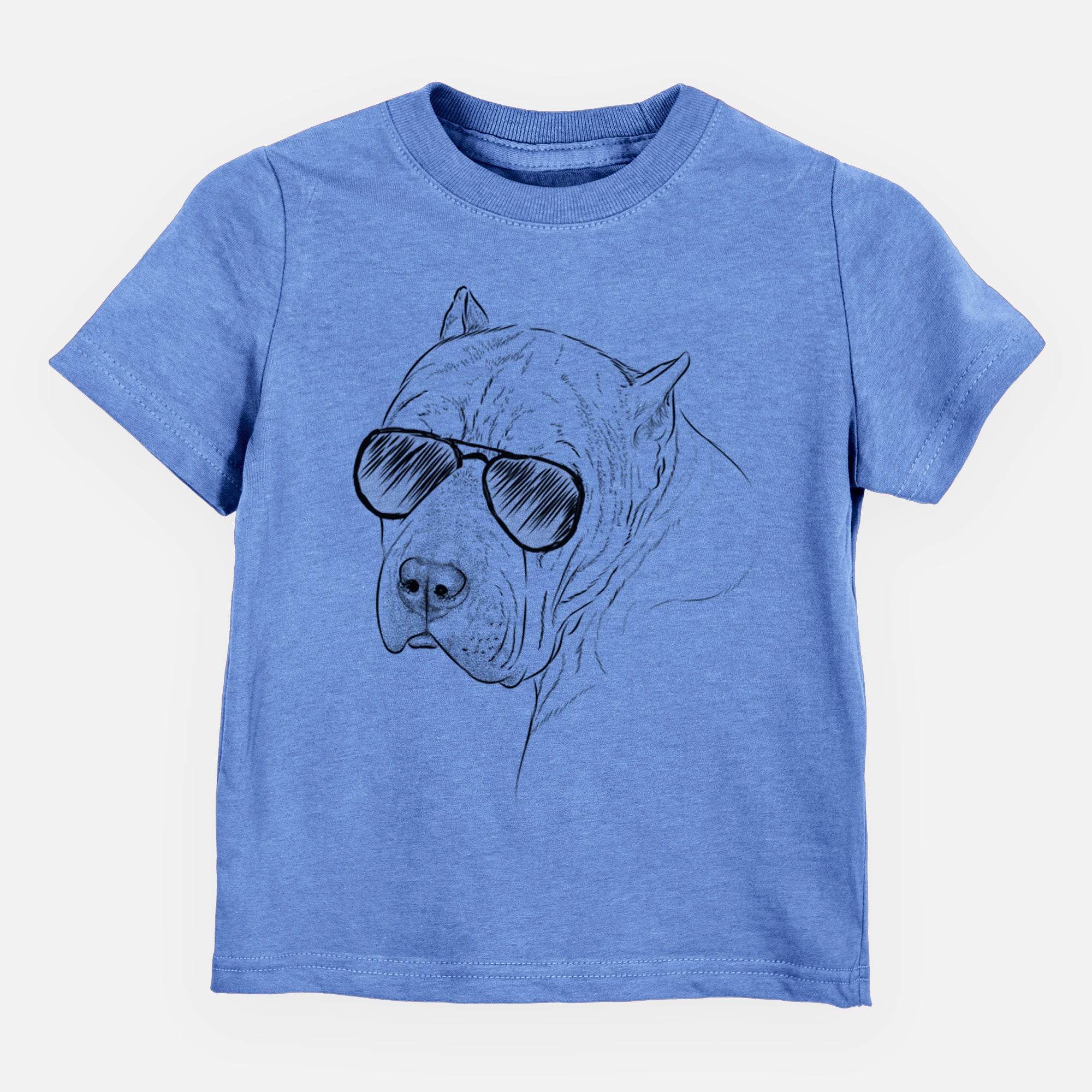 Aviator Precious the Staffordshire Terrier - Kids/Youth/Toddler Shirt