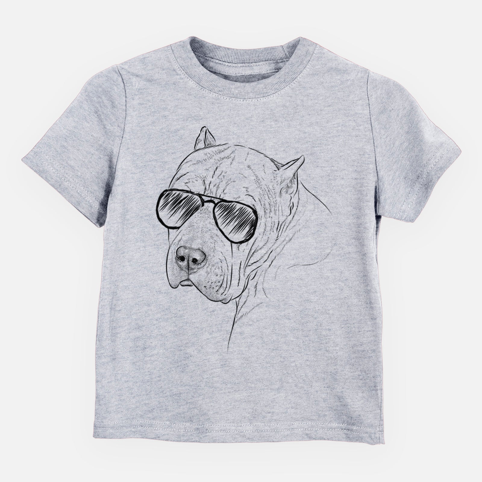 Aviator Precious the Staffordshire Terrier - Kids/Youth/Toddler Shirt