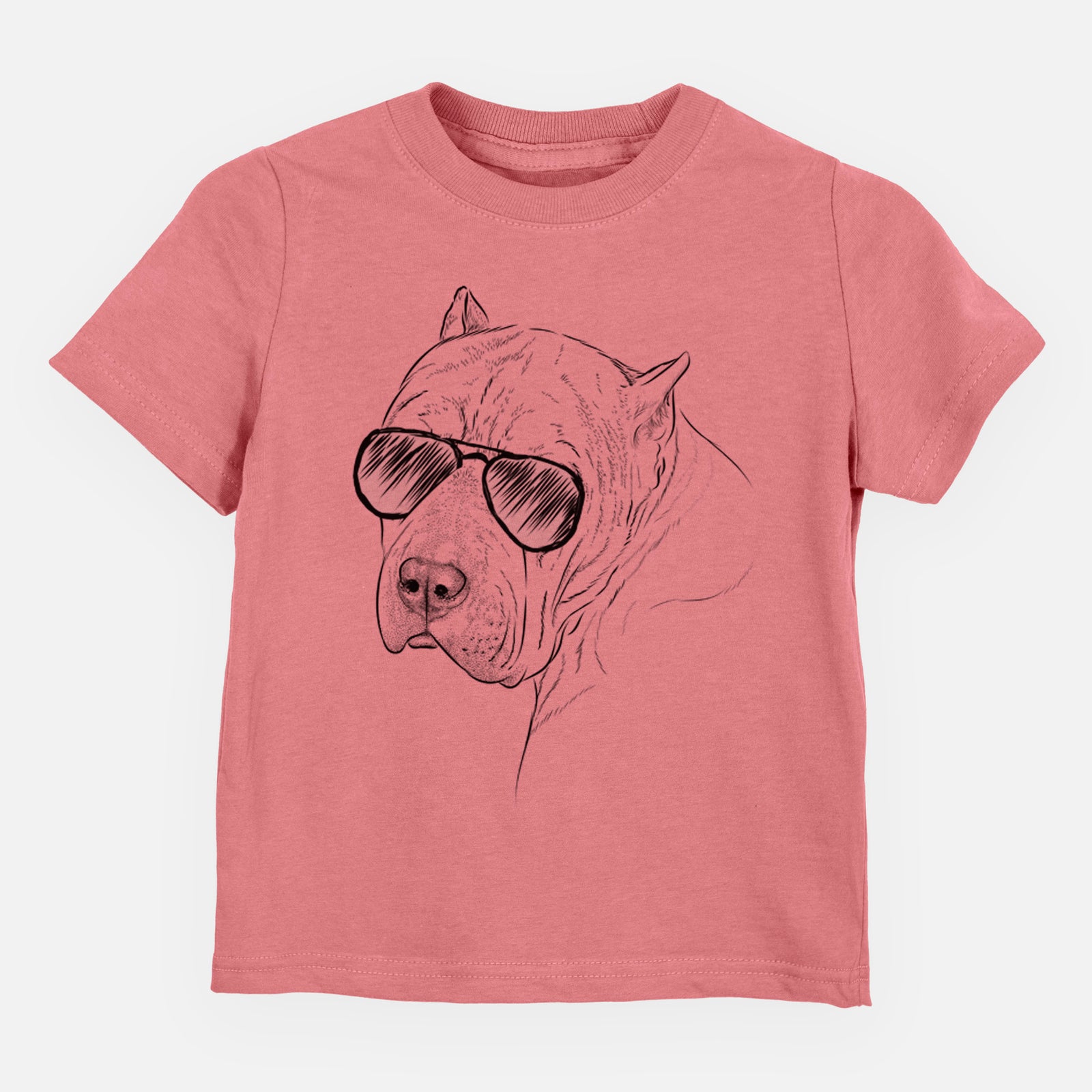 Aviator Precious the Staffordshire Terrier - Kids/Youth/Toddler Shirt