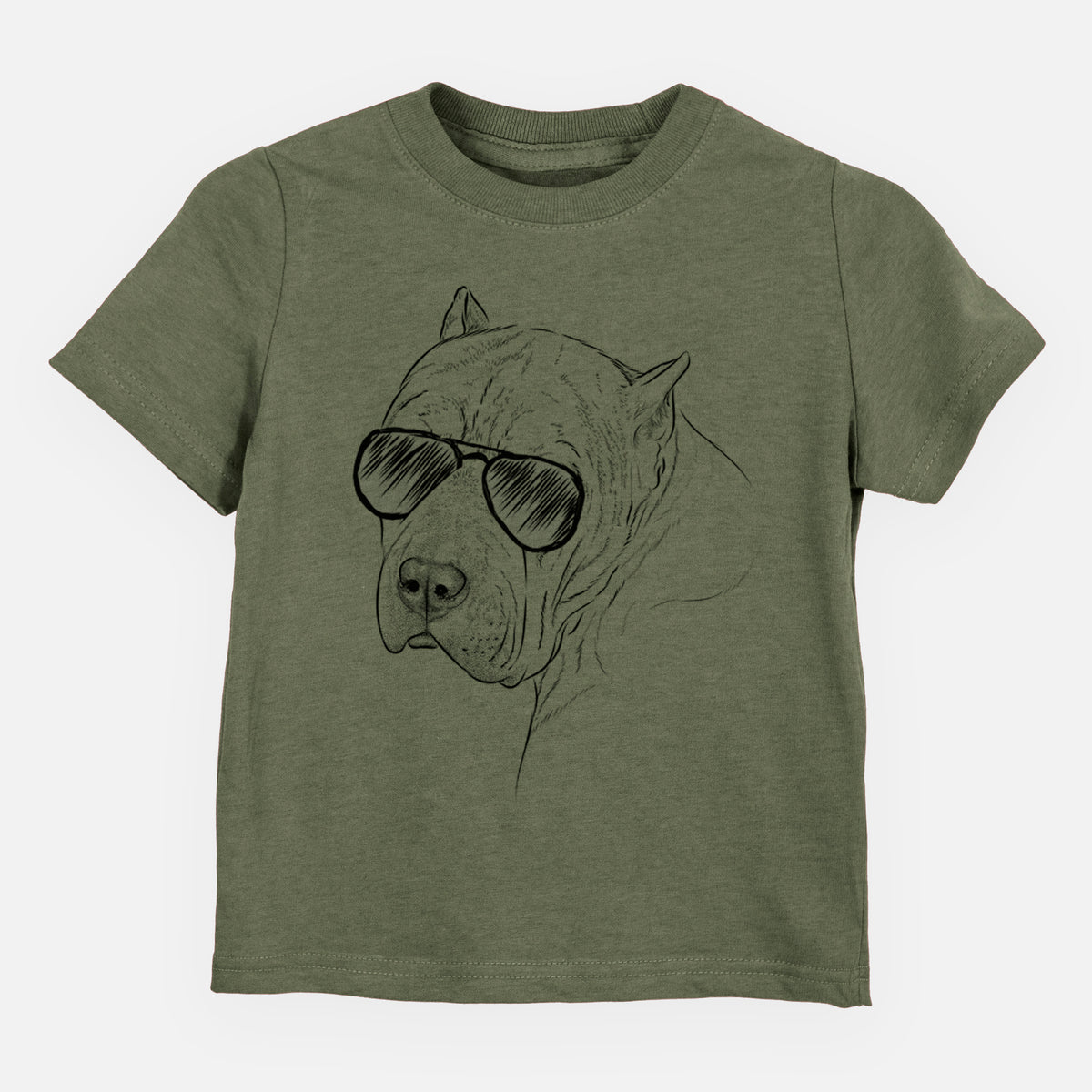 Aviator Precious the Staffordshire Terrier - Kids/Youth/Toddler Shirt