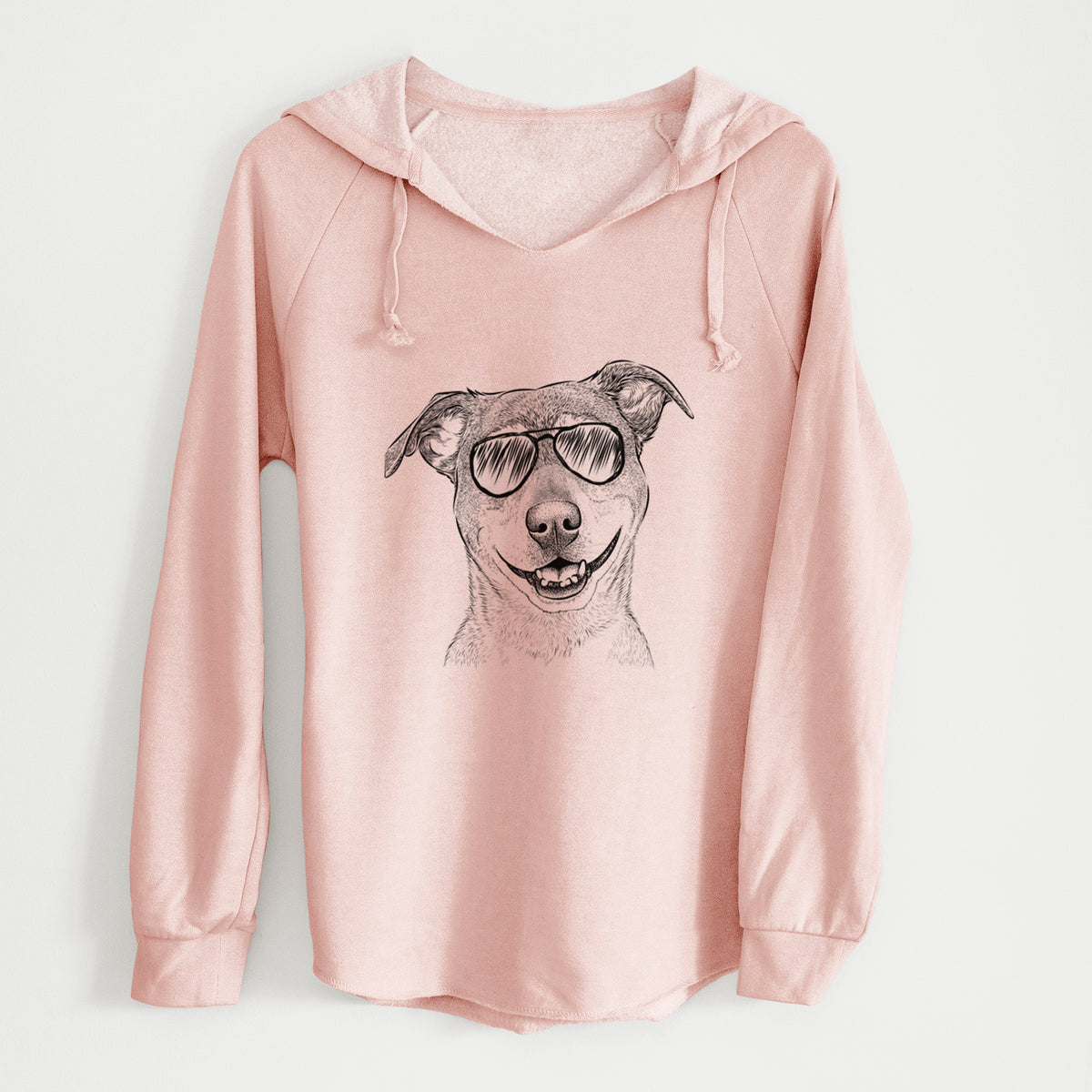 Aviator Reese the Mountain Cur - Cali Wave Hooded Sweatshirt