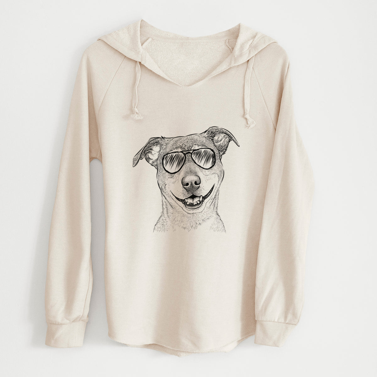 Aviator Reese the Mountain Cur - Cali Wave Hooded Sweatshirt