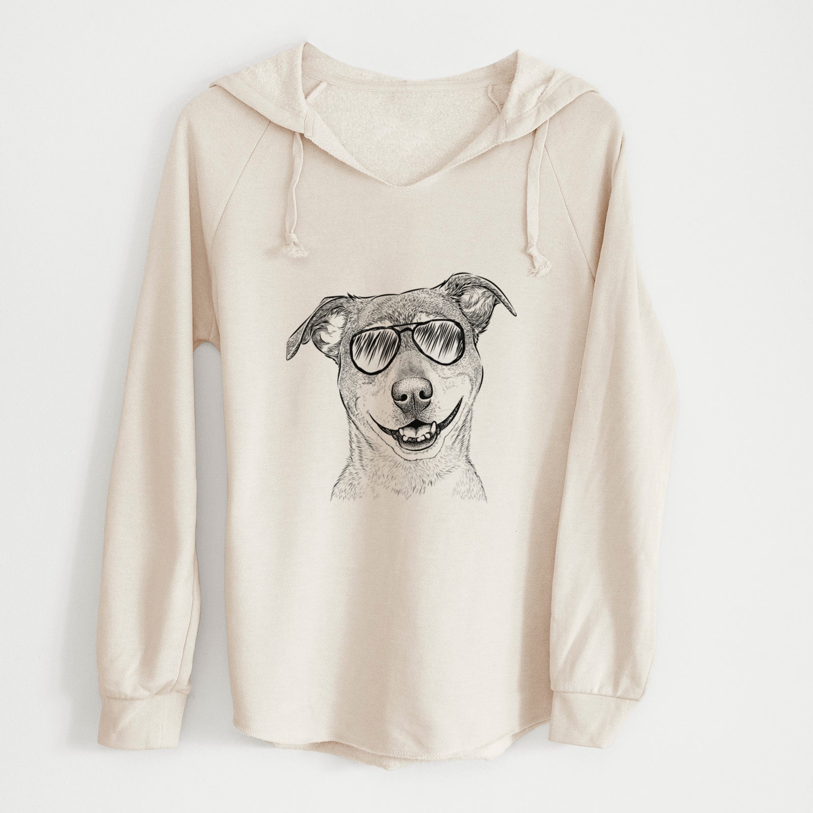 Aviator Reese the Mountain Cur - Cali Wave Hooded Sweatshirt