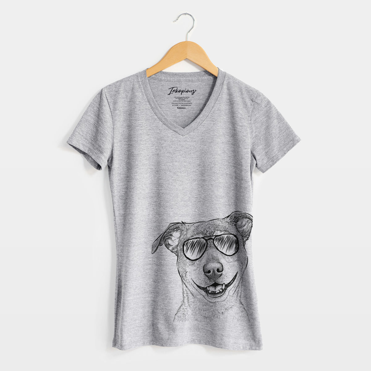 Aviator Reese the Mountain Cur - Women&#39;s V-neck Shirt