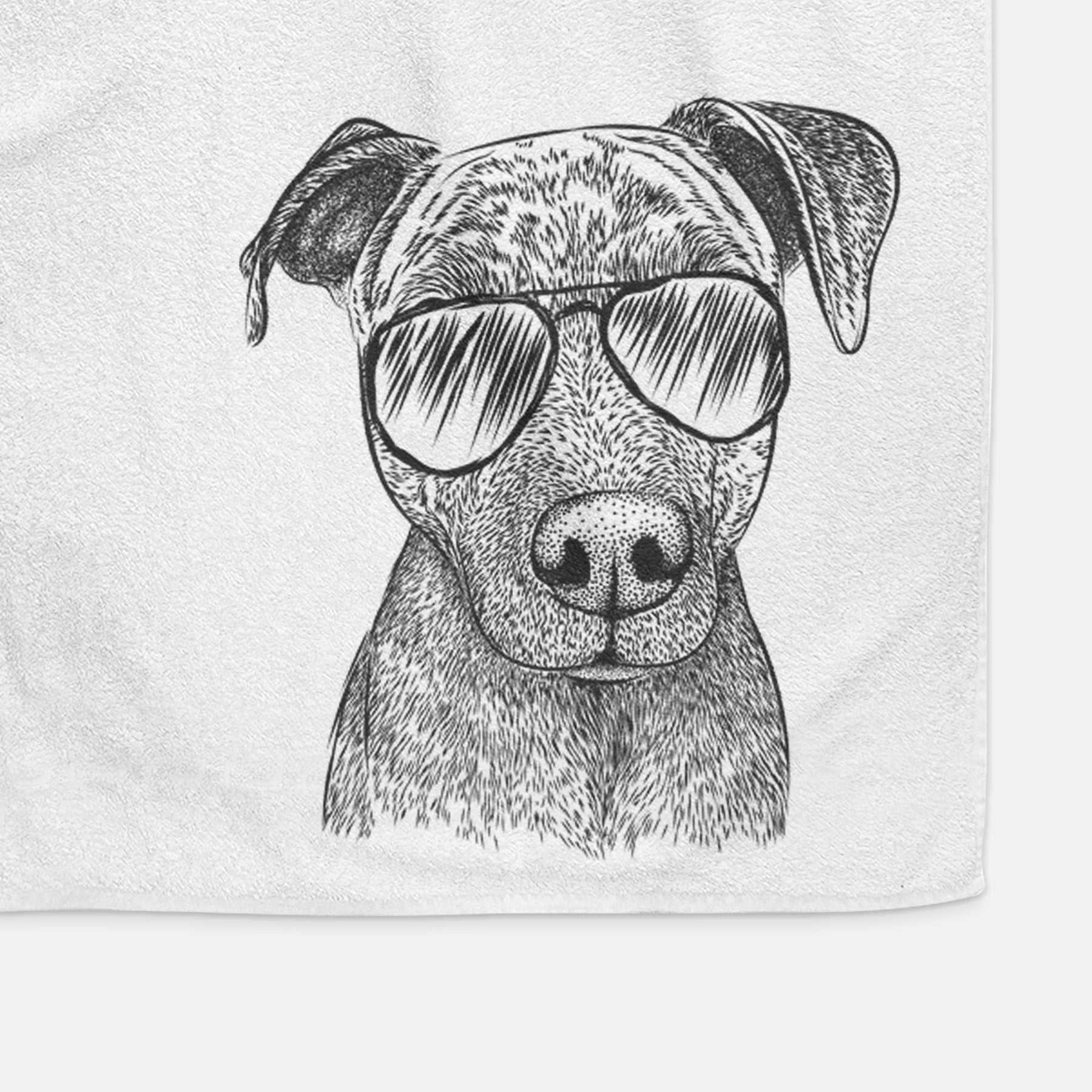 Reeses the Pitbull Premium Hand Towel