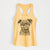 Reeses the Pitbull - Women's Racerback Tanktop