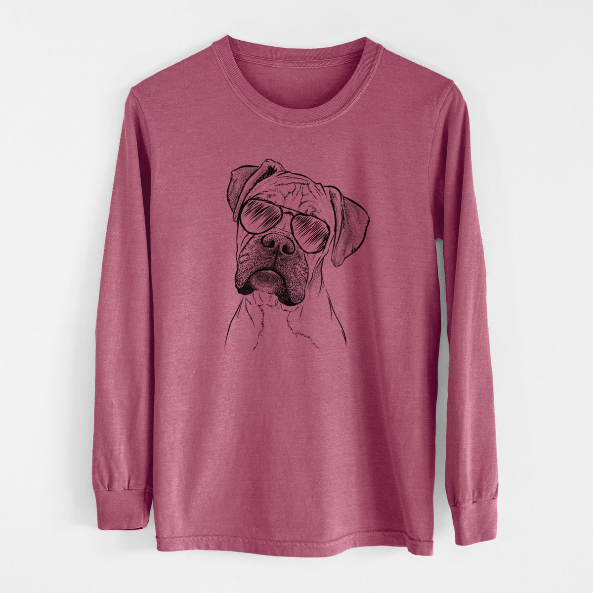Aviator Reuby the Boxer - Men's Heavyweight 100% Cotton Long Sleeve