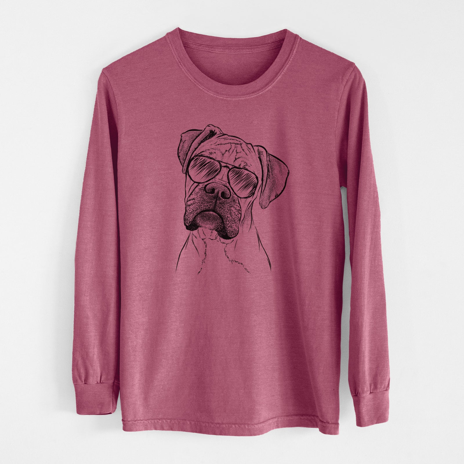 Aviator Reuby the Boxer - Men's Heavyweight 100% Cotton Long Sleeve
