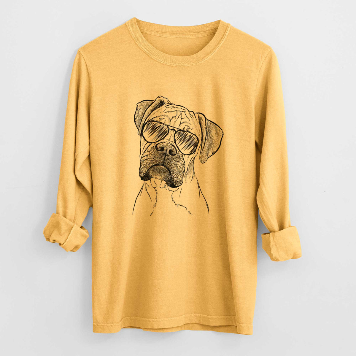 Aviator Reuby the Boxer - Men's Heavyweight 100% Cotton Long Sleeve