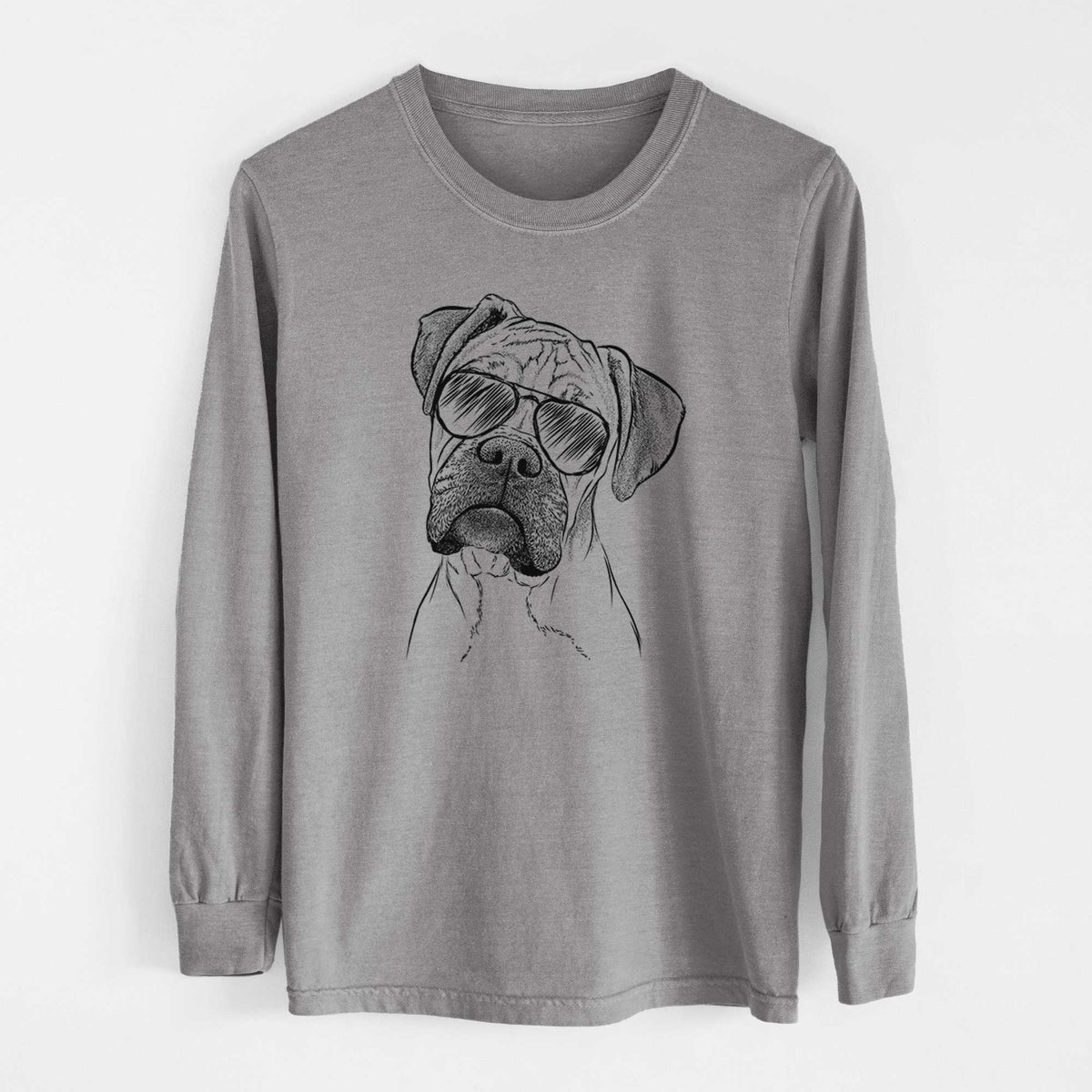Aviator Reuby the Boxer - Men's Heavyweight 100% Cotton Long Sleeve