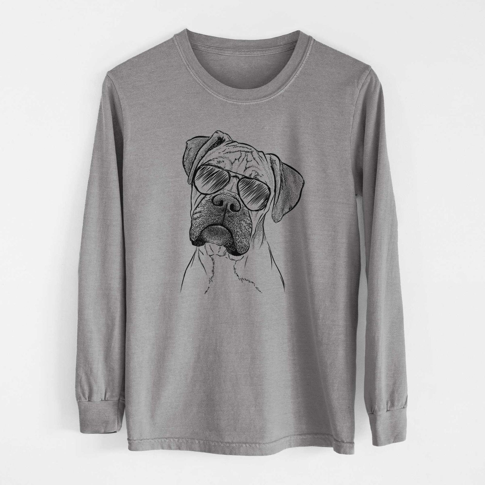 Aviator Reuby the Boxer - Men's Heavyweight 100% Cotton Long Sleeve