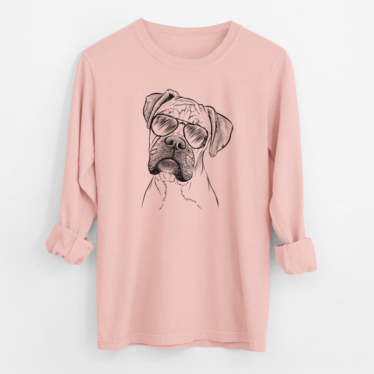 Aviator Reuby the Boxer - Men's Heavyweight 100% Cotton Long Sleeve