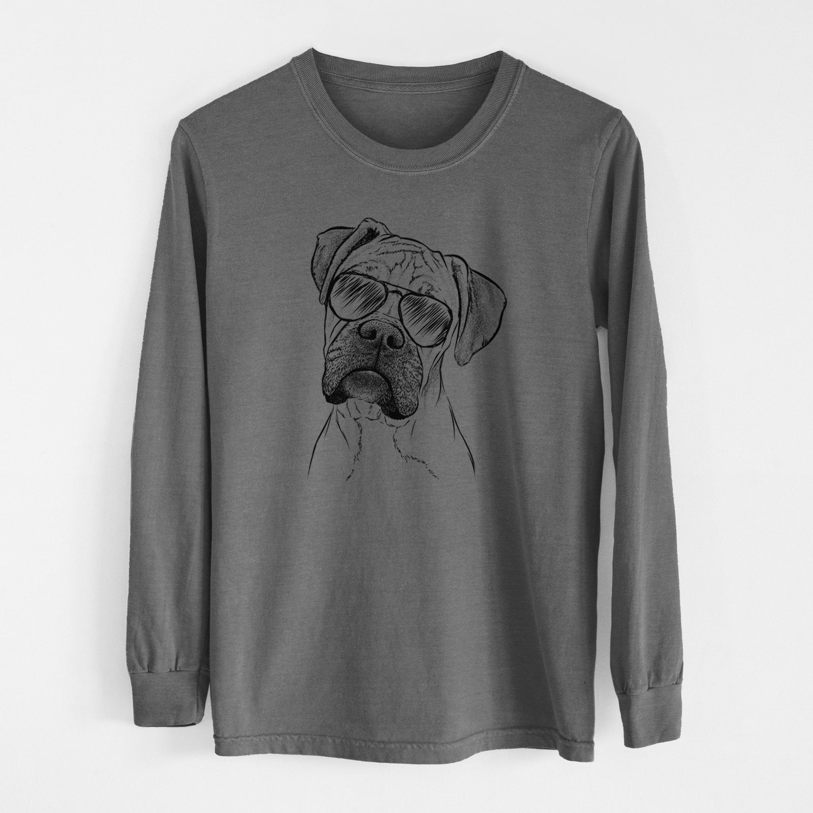 Aviator Reuby the Boxer - Men's Heavyweight 100% Cotton Long Sleeve