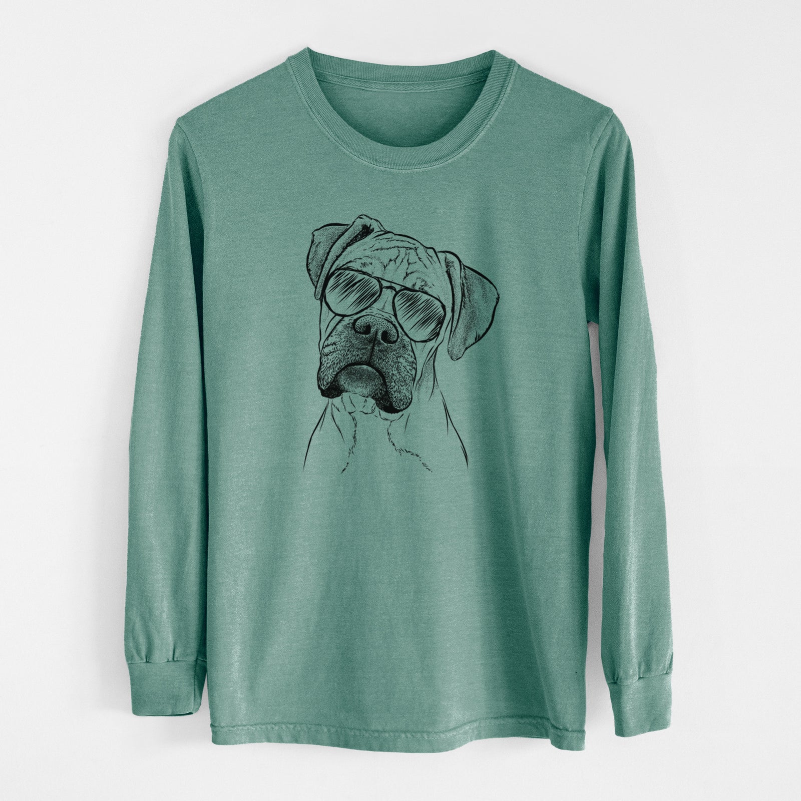 Aviator Reuby the Boxer - Men's Heavyweight 100% Cotton Long Sleeve