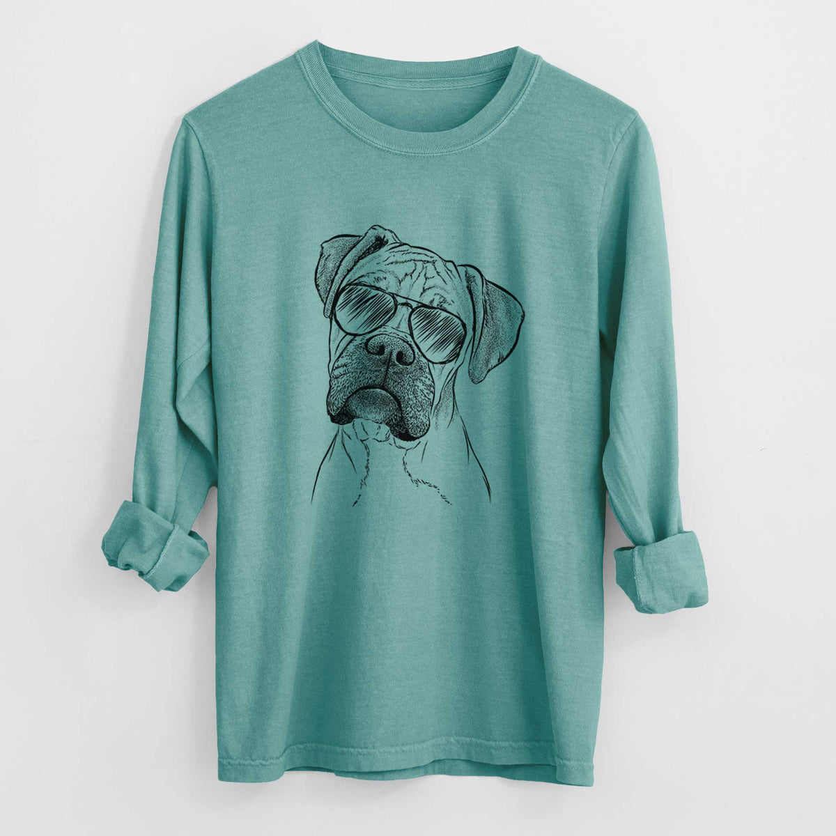 Aviator Reuby the Boxer - Men's Heavyweight 100% Cotton Long Sleeve