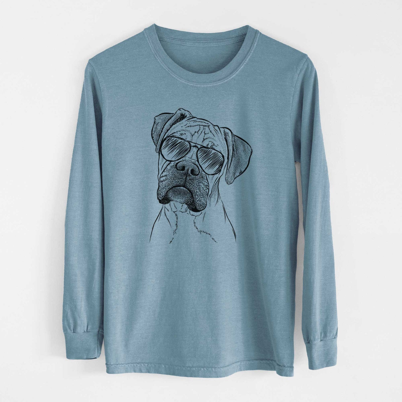 Aviator Reuby the Boxer - Men's Heavyweight 100% Cotton Long Sleeve