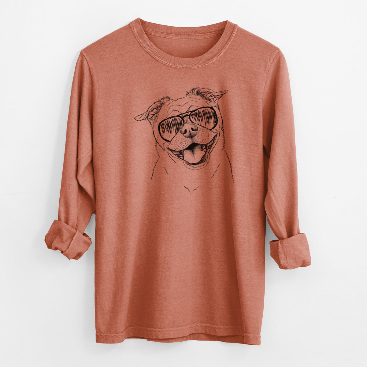 Aviator Riley the Chug - Men's Heavyweight 100% Cotton Long Sleeve